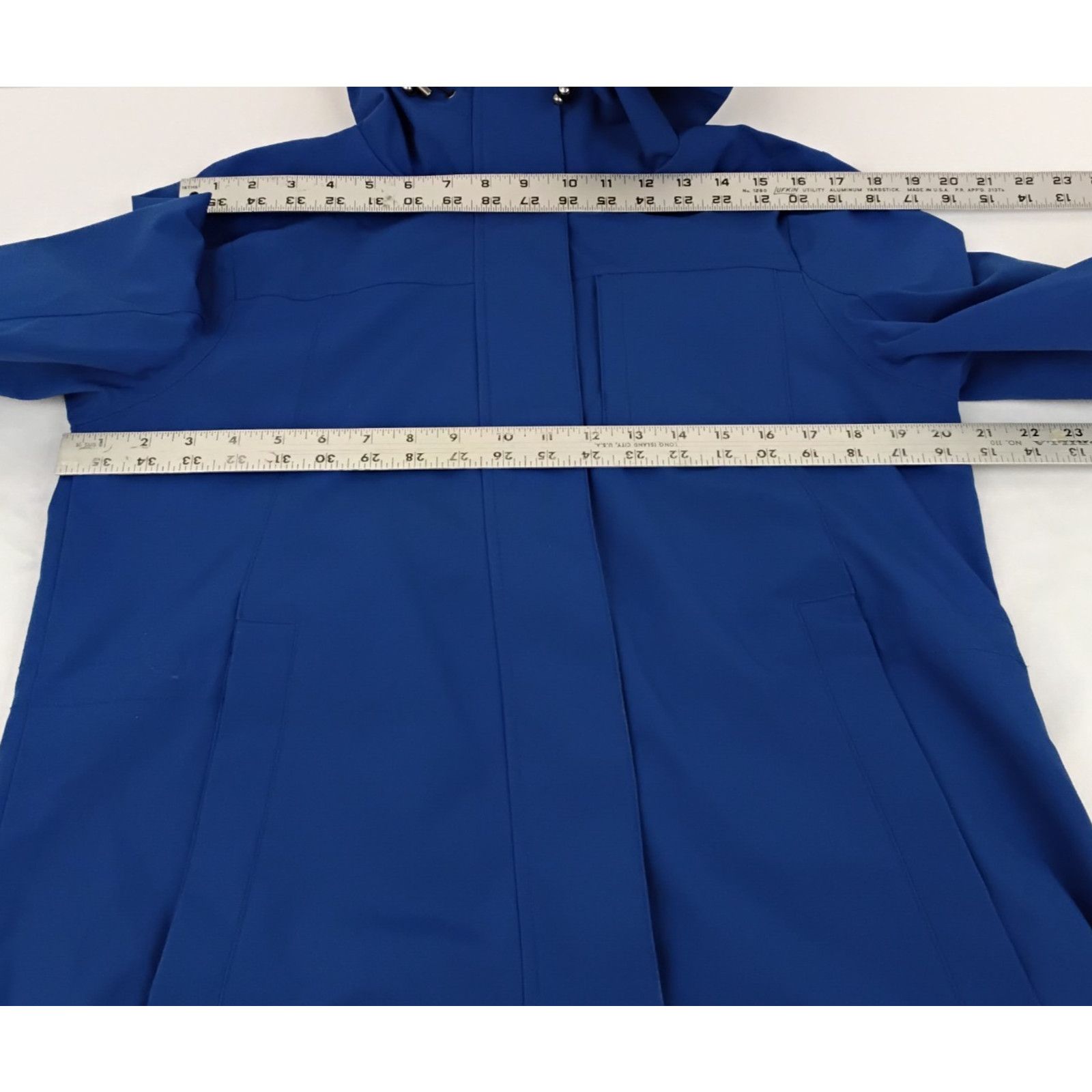 Pendleton Pendleton Rain Jacket Women's M Blue Full Zip Hooded Size M / US 6-8 / IT 42-44 - 10 Thumbnail