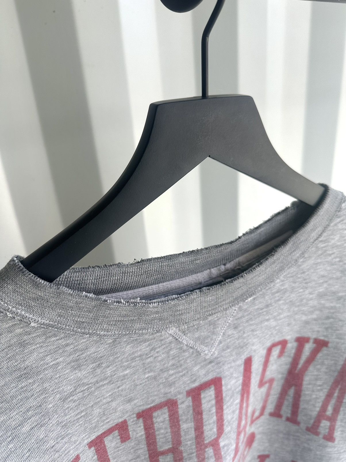 Vintage Vintage Nebraska Football Faded Distressed Sweatshirt Size US XL / EU 56 / 4 - 4 Thumbnail