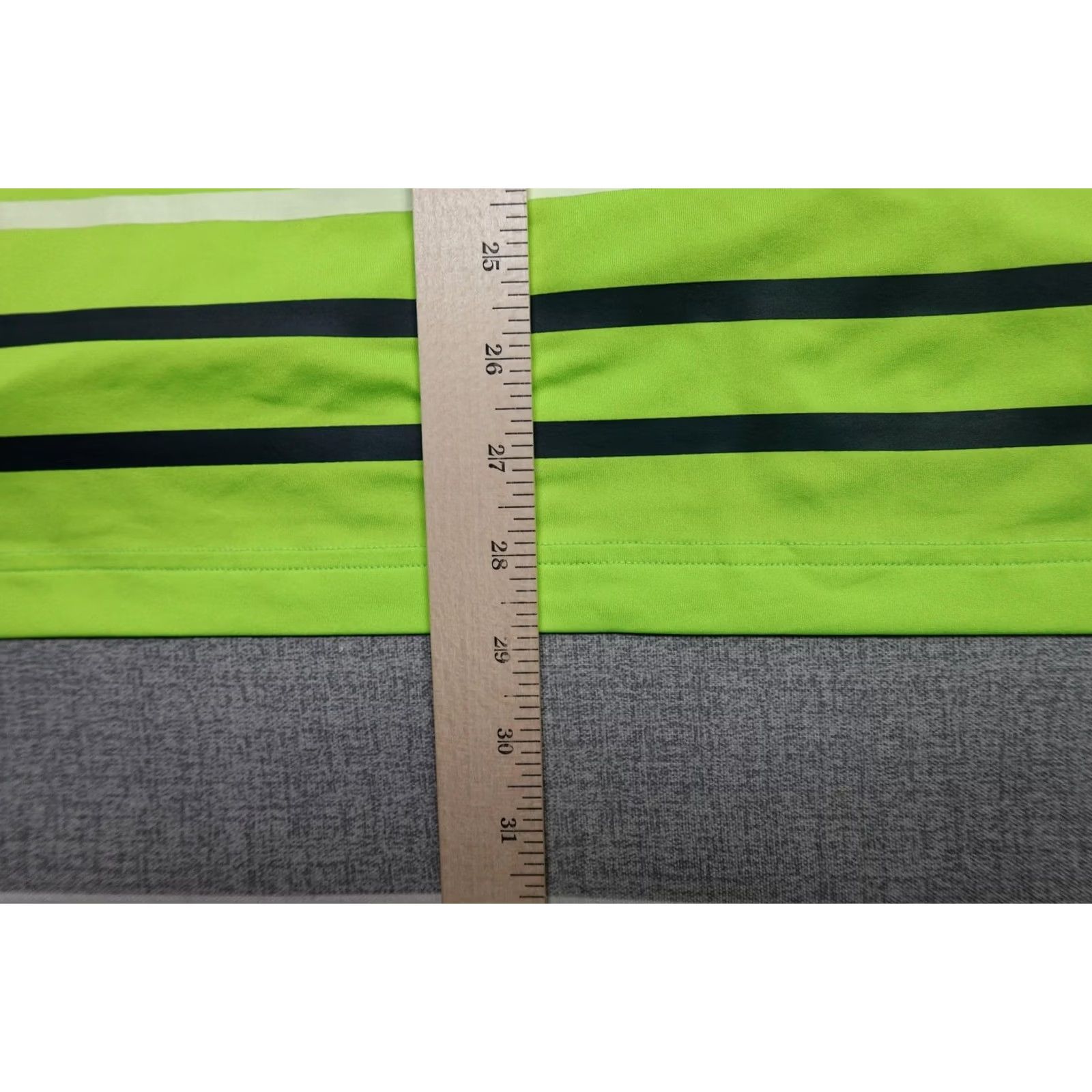 Under Armour Under Armour HeatGear Polo Mens XL Green Stripe Golf Bolger Ridge Performance Size US XL / EU 56 / 4 - 7 Thumbnail