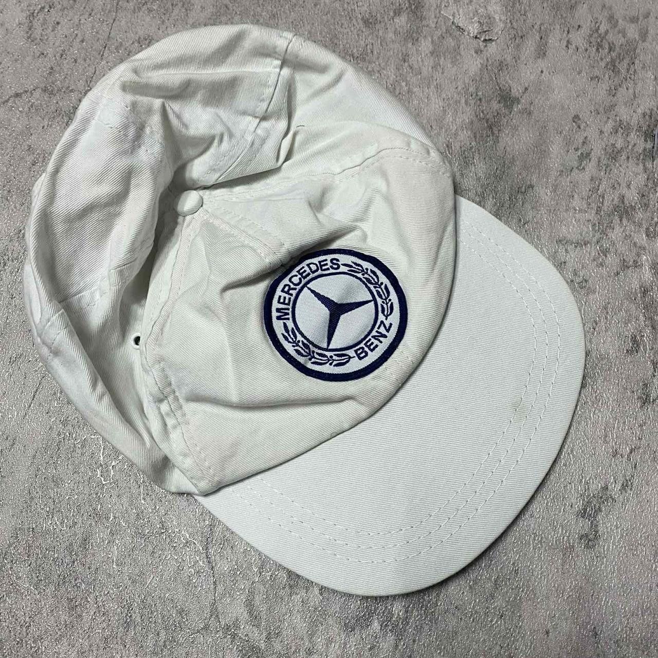 Mercedes-Benz Mercedes Benz white cap with blue logo accessories Size ONE SIZE - 1 Thumbnail