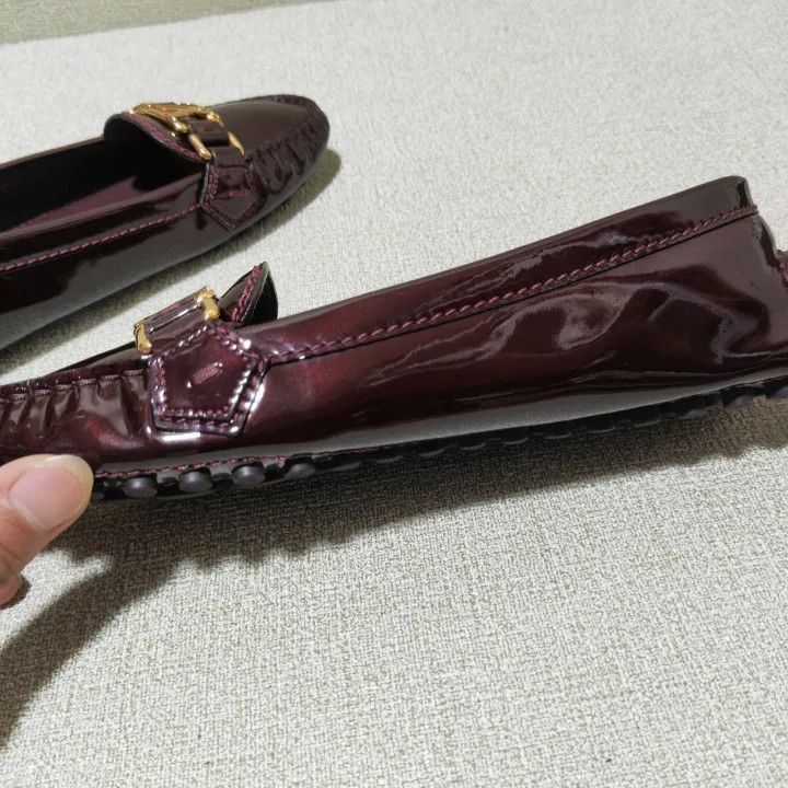Other Louis Vuitton Brown Slip-On Leather Shoes -2508 Size US 6.5 / EU 39-40 - 8 Thumbnail