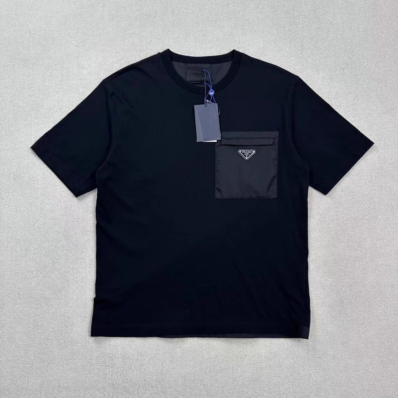 Prada Prada Triangle Metal Logo Nylon Pocket SS L Size US L / EU 52-54 / 3 - 1 Thumbnail