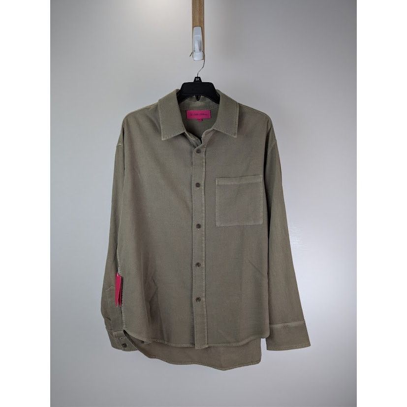 The Elder Statesman o1rshd1 Early Dawn Stonewashed Twill Button up Shirt Size US XL / EU 56 / 4 - 1 Thumbnail