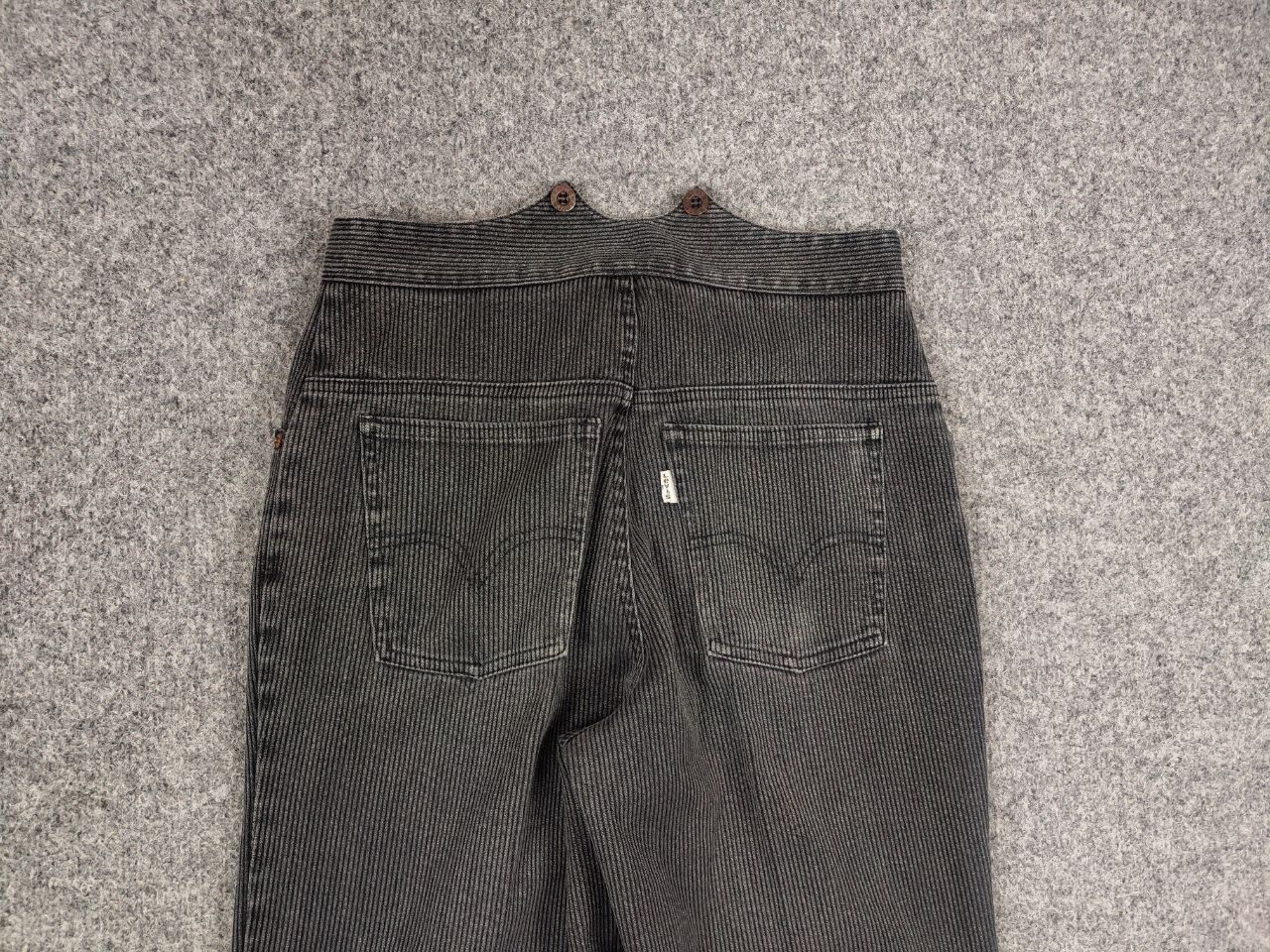 Levi's Vintage 80's levis Work Dark Faded Corduroy Trouser Pants Size US 30 / EU 46 - 7 Thumbnail