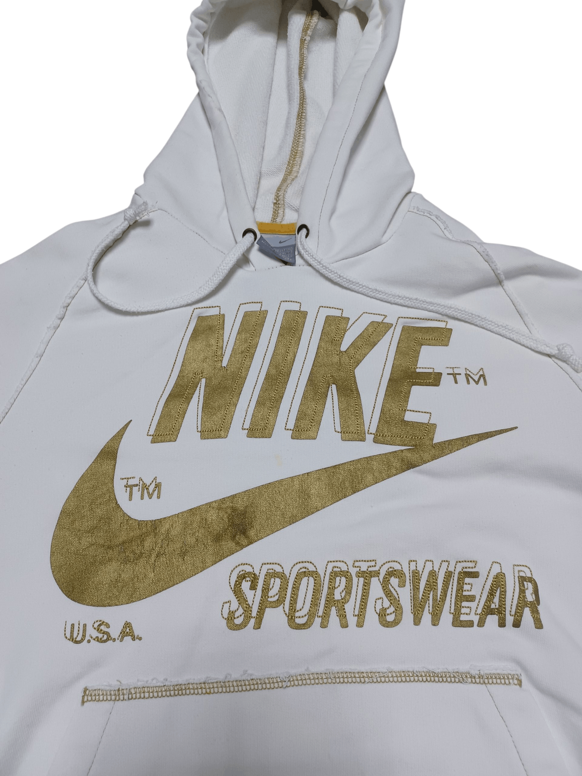 Nike NIKE USA SPORTSWEAR VINTAGE HOODIE Size US M / EU 48-50 / 2 - 2 Thumbnail