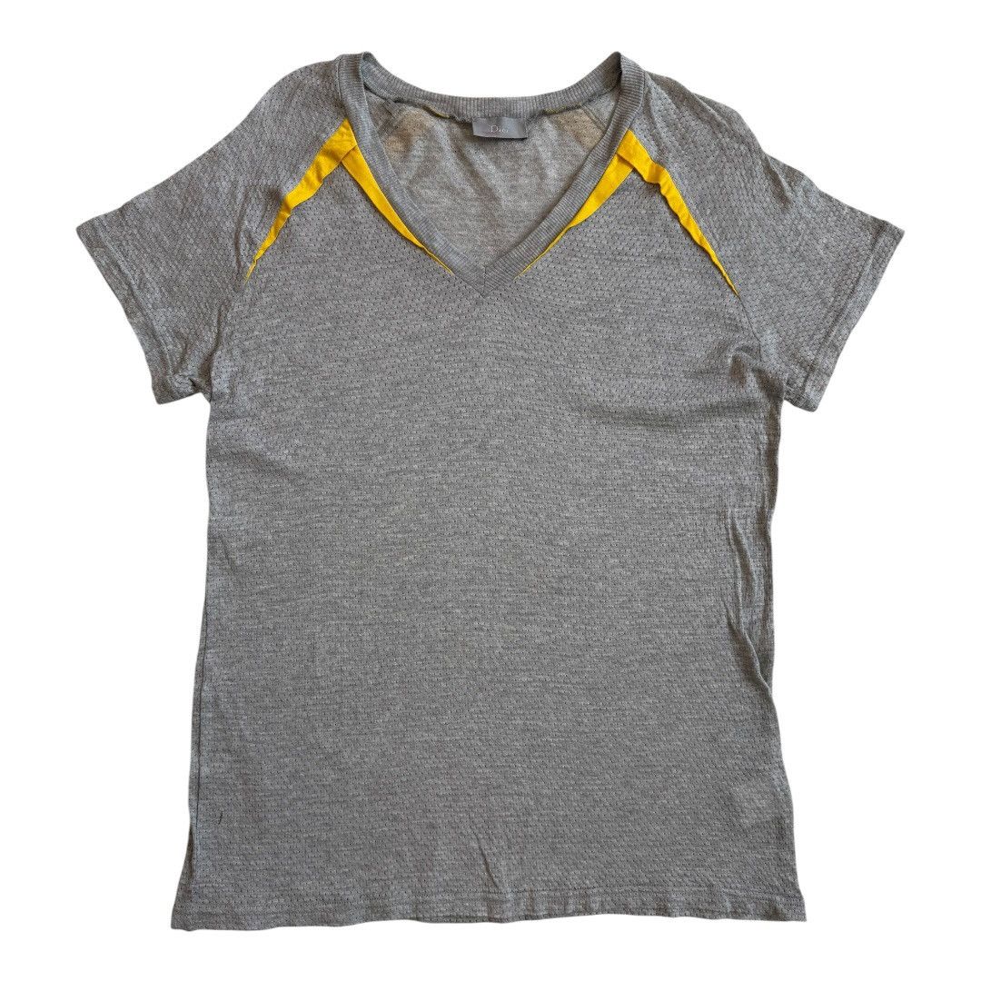 Dior Dior Homme Spring 2008 Perforated Raglan Short-Sleeve Shirt Size US M / EU 48-50 / 2 - 2 Thumbnail