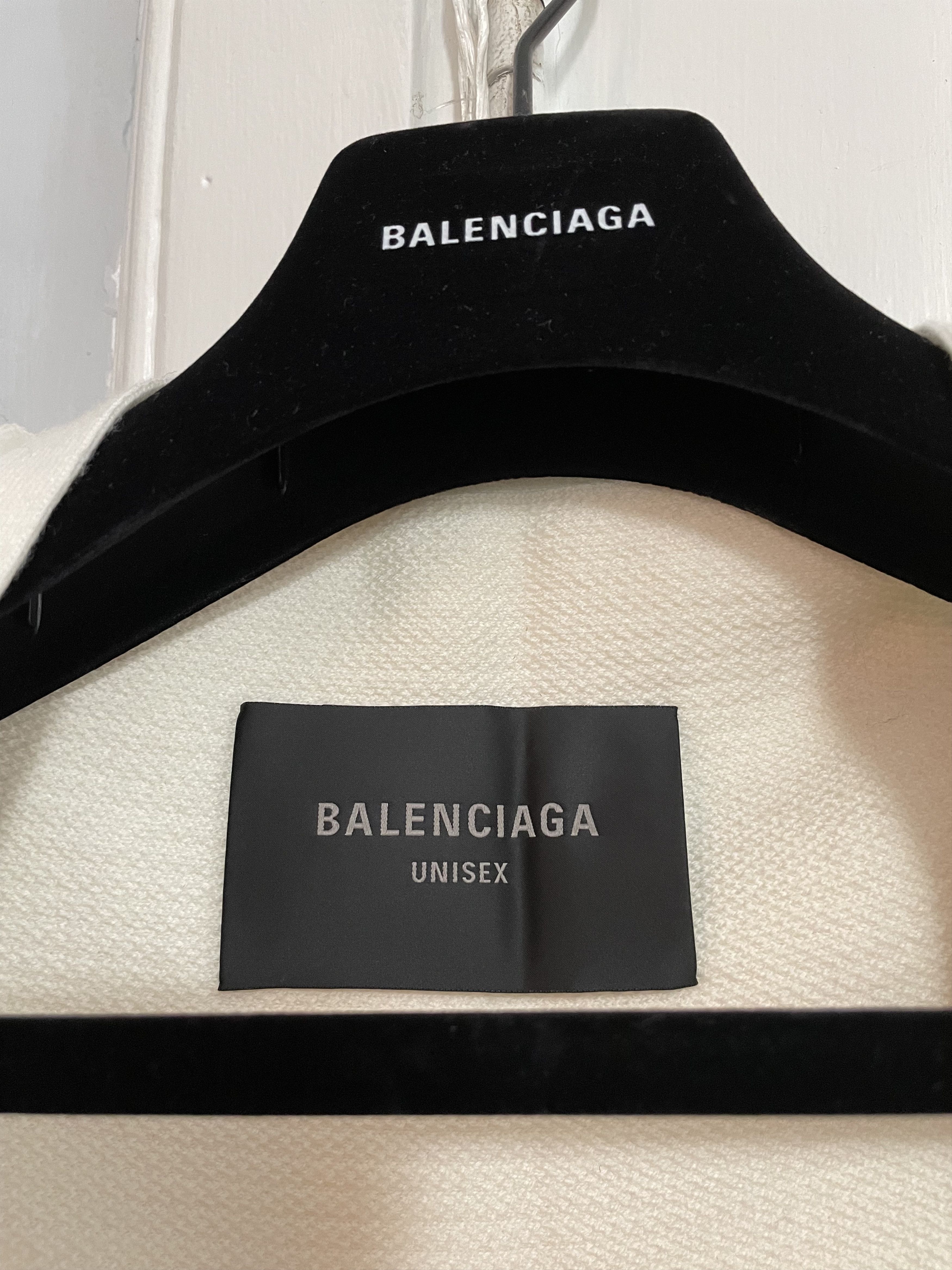 Balenciaga New Winter 22 Wool Towel Shawl Size ONE SIZE - 6 Thumbnail