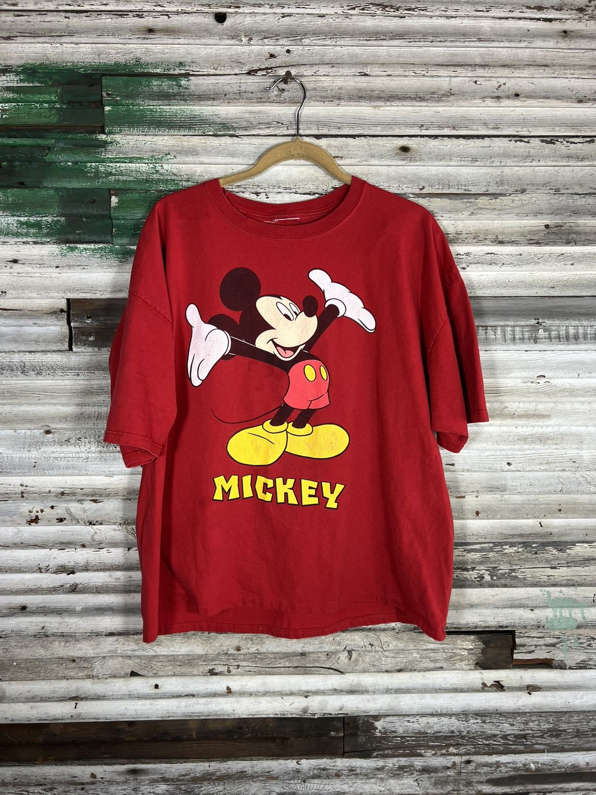 Disney × Vintage Vintage Mickey Mouse Disney Shirt Size US XXL / EU 58 / 5 - 1 Thumbnail
