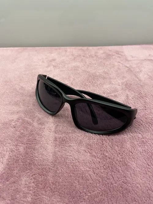 Electric Visual × Japanese Brand Vintage Silver Chrome Y2K glasses Sunglasses cyber rave punk Size ONE SIZE - 1 Thumbnail