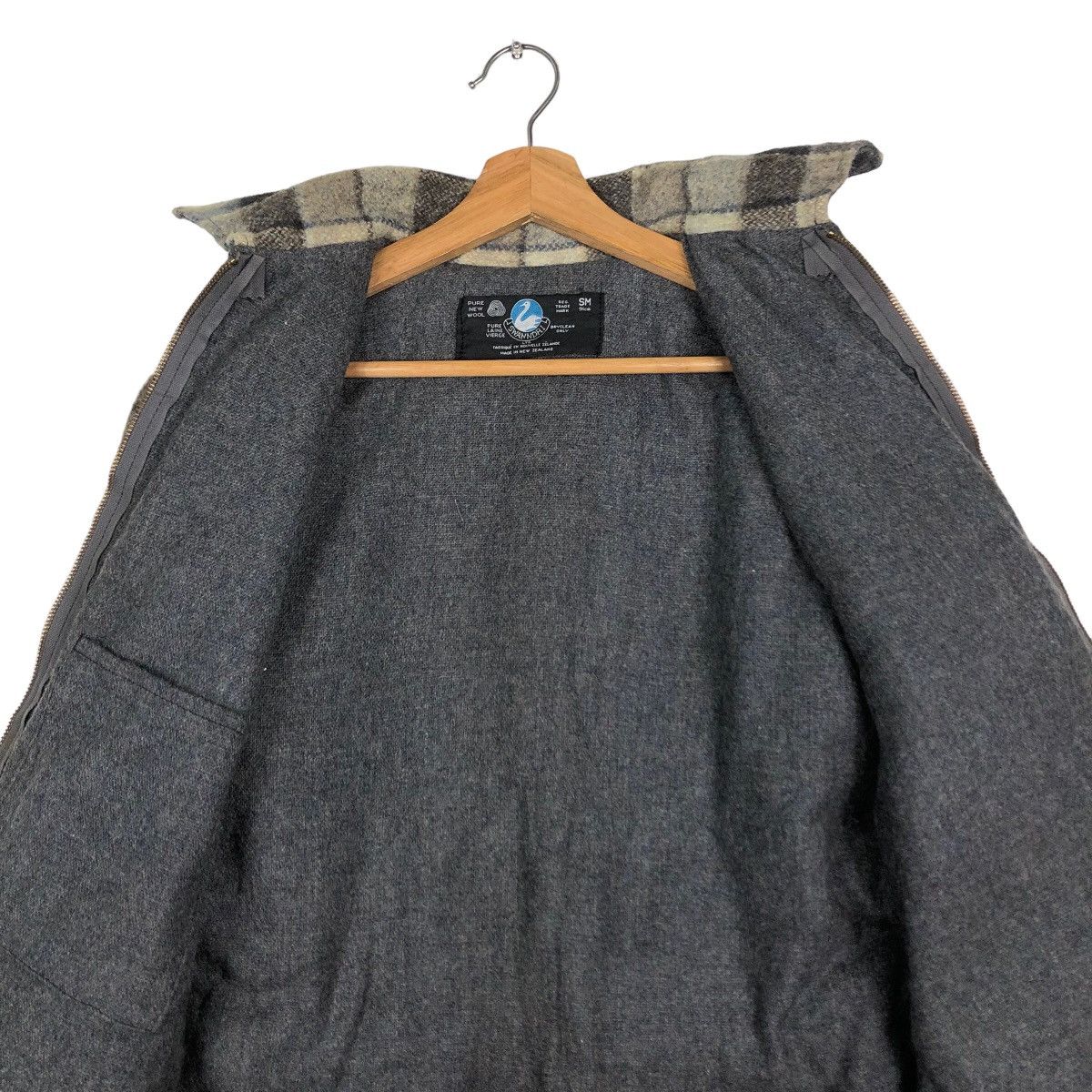 Japanese Brand 🔥Vintage 80s Chore Wool Jacket Swanndr1 Made in New Zealand Size US M / EU 48-50 / 2 - 14 Thumbnail