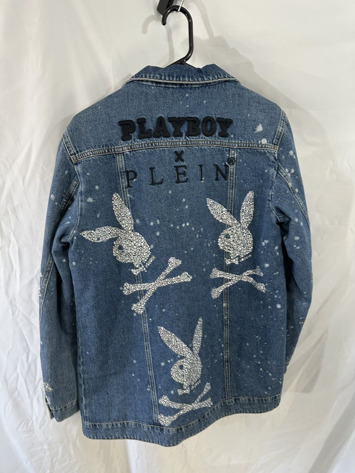 Philipp Plein Philipp Plein x Playboy Denim Jacket Size US S / EU 44-46 / 1 - 7 Thumbnail
