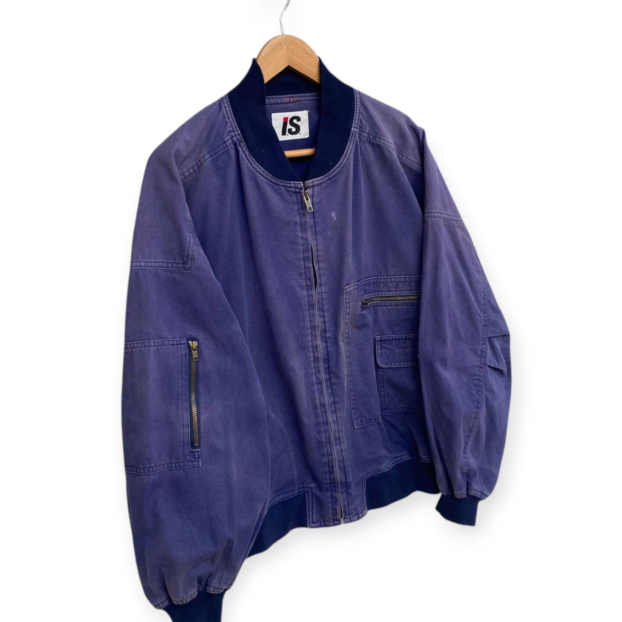 Issey Miyake WORN VINTAGE 80S ISSEY MIYAKE CARE INSTRUCTION FADED PURPLE Size US M / EU 48-50 / 2 - 4 Thumbnail