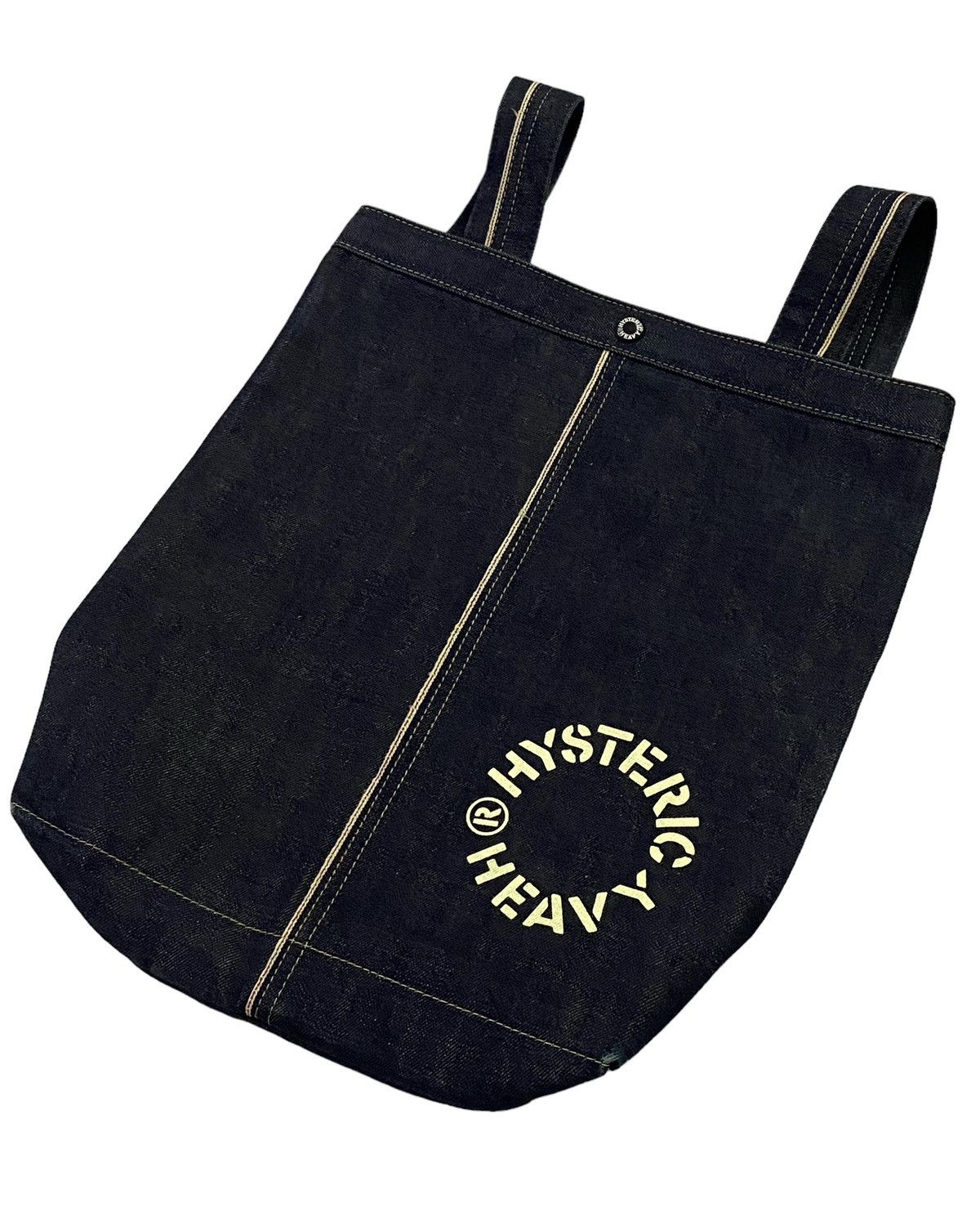Hysteric Glamour Hysteric Glamour Selvedge Denim Backpack Size ONE SIZE - 17 Thumbnail