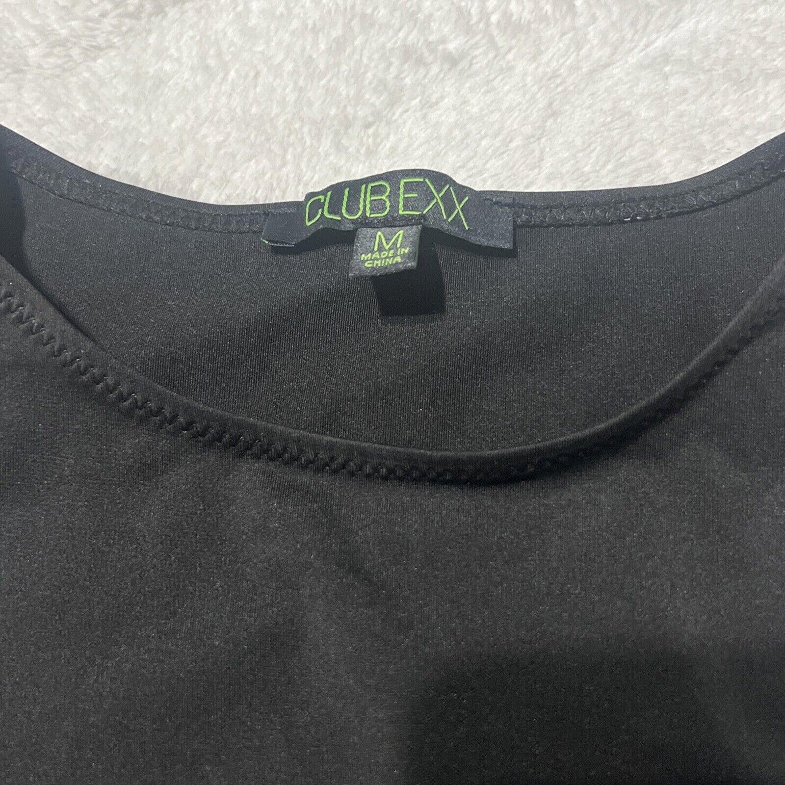Designer Club Exx Dolls Kill Women's O Ring Wrap Tie Crop Tank Black Size M / US 6-8 / IT 42-44 - 2 Thumbnail