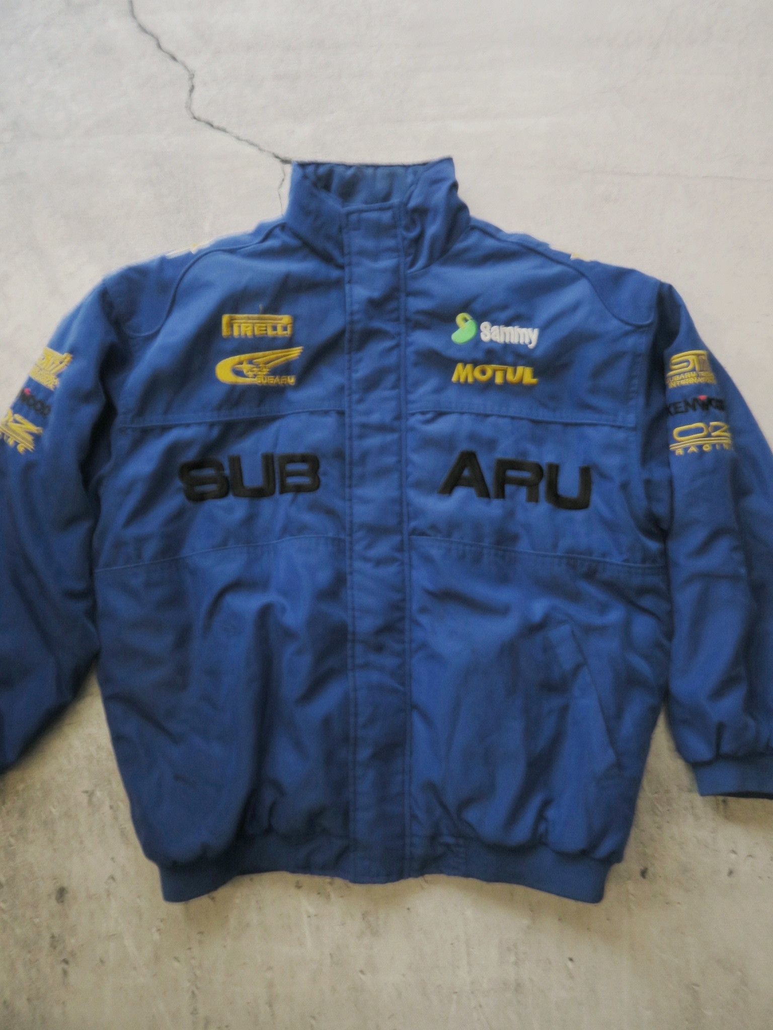 image of Racing Subaru Raicing Team Jacket XL in Blue, Men's