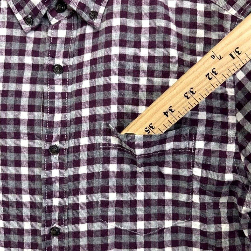 Banana Republic Banana Republic Shirt Mens Medium Multicolor Luxe Flannel Grant Button-Down Collared Long Sleeve casual Business Size US M / EU 48-50 / 2 - 5 Thumbnail