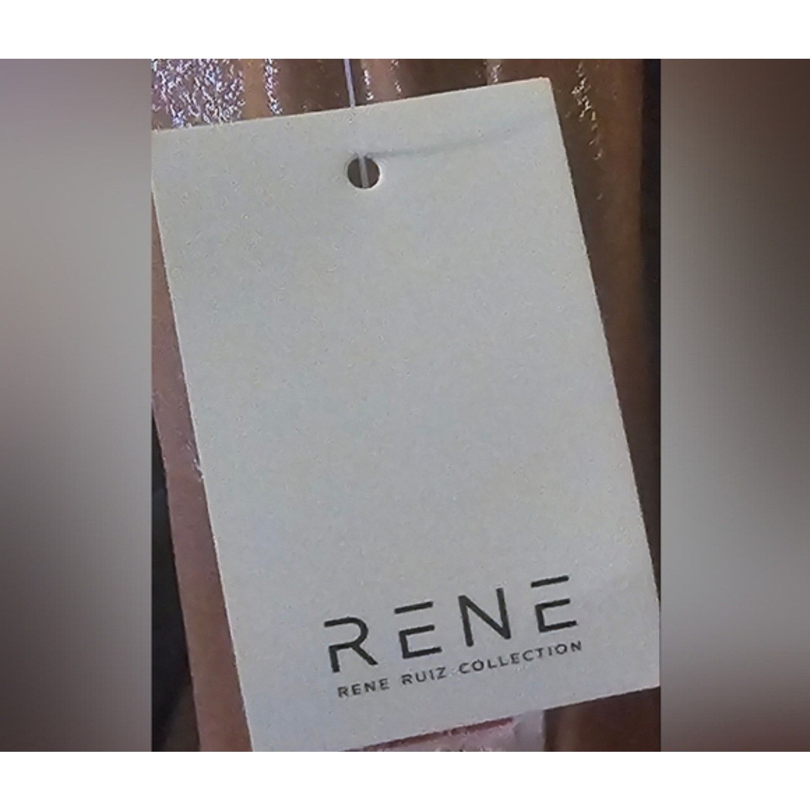 Other RENE Rene Ruiz Collection One Shoulder Shimmering Ruched Met Size XL / US 12-14 / IT 48-50 - 5 Thumbnail