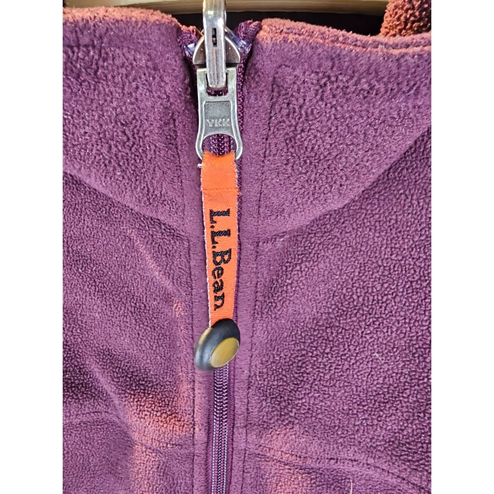 Vintage VINTAGE Y2K LL BEAN Purple Fleece Full Zip Up SZ Medium Sweatshirt Mens Size US M / EU 48-50 / 2 - 2 Thumbnail