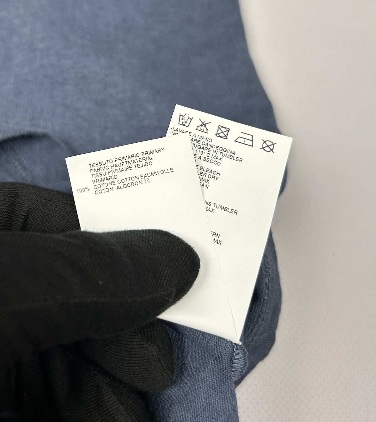 Maison Margiela Maison Martin Margiela AIDS Awareness Garment Dyed T-Shirt Size US M / EU 48-50 / 2 - 12 Thumbnail