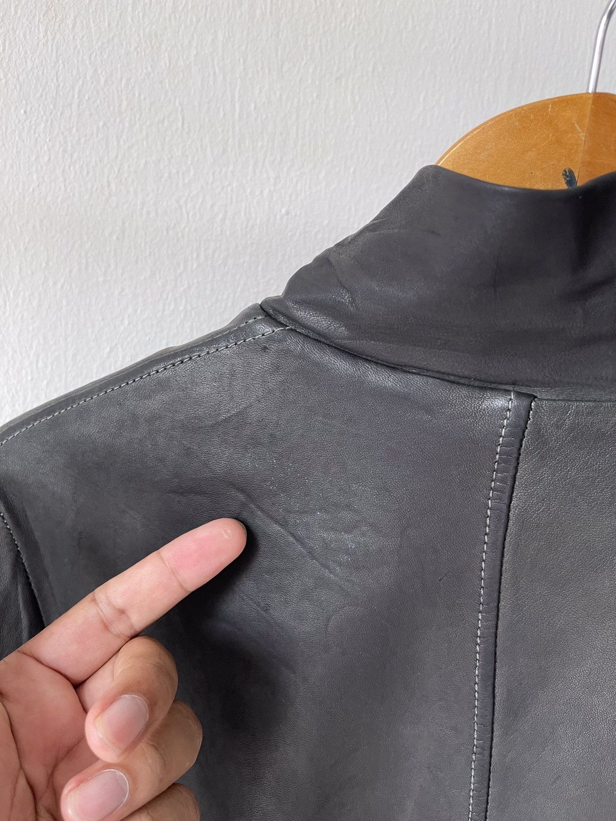 Giorgio Brato Giorgio Brato Vera Pelle Leather Jacket Size US S / EU 44-46 / 1 - 17 Thumbnail