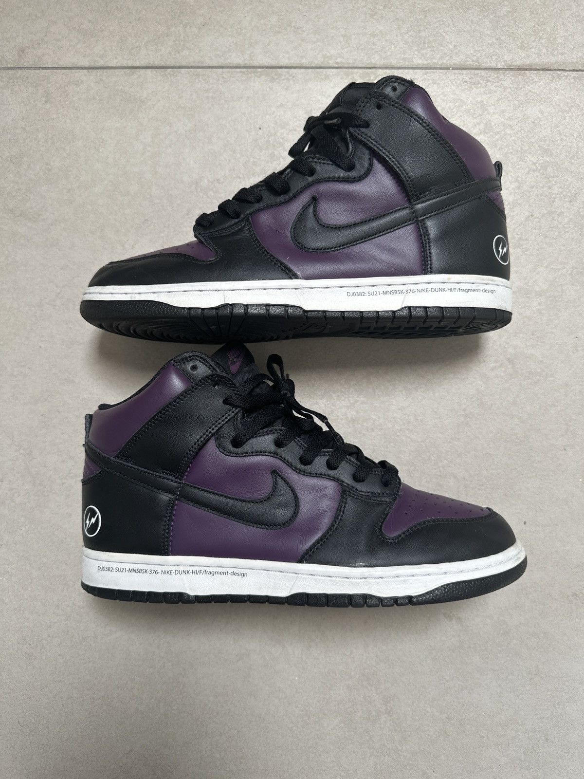 Fragment Design × Nike Nike X Fragment Dunk High Size US 10 / EU 43 - 1 Thumbnail