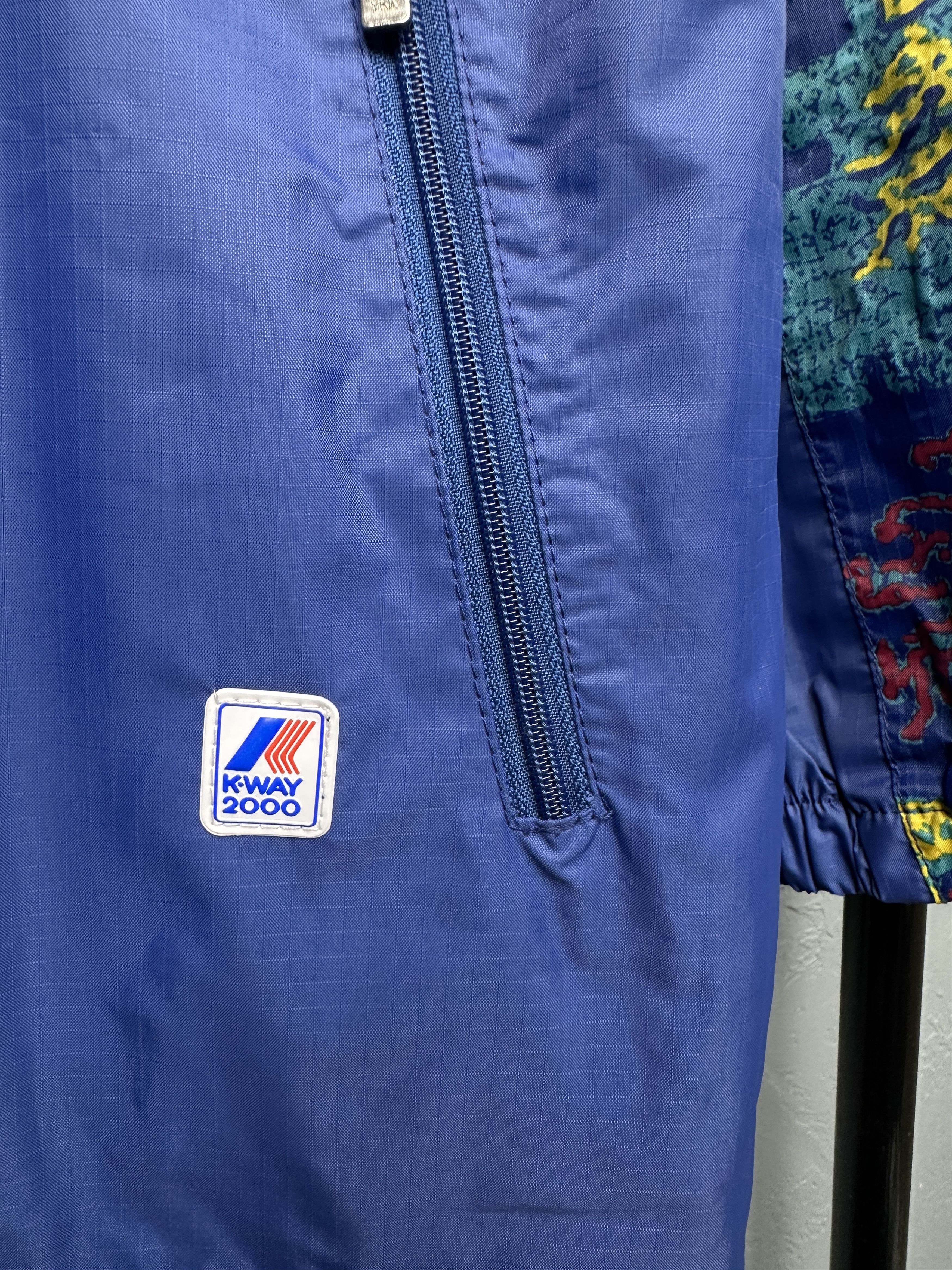 K-Way K-Way Vintage Mens Windbreaker Nylon Jacket Size US XL / EU 56 / 4 - 3 Thumbnail