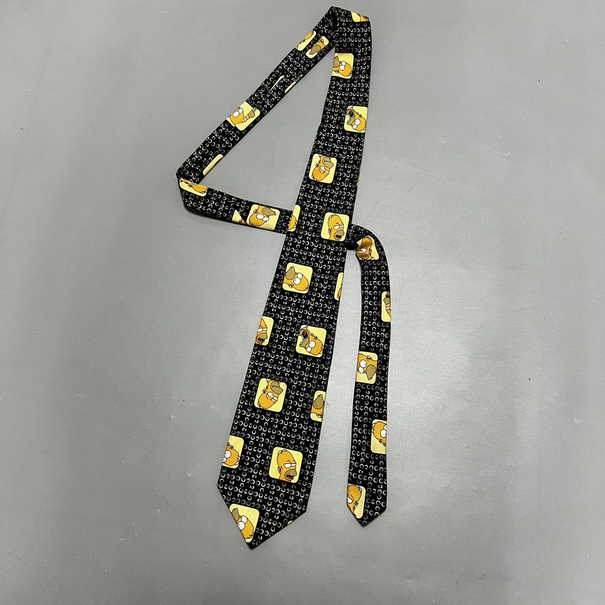 The Simpsons × Vintage Mens Vintage The Simpsons Homer Tie 00s Size ONE SIZE - 1 Thumbnail