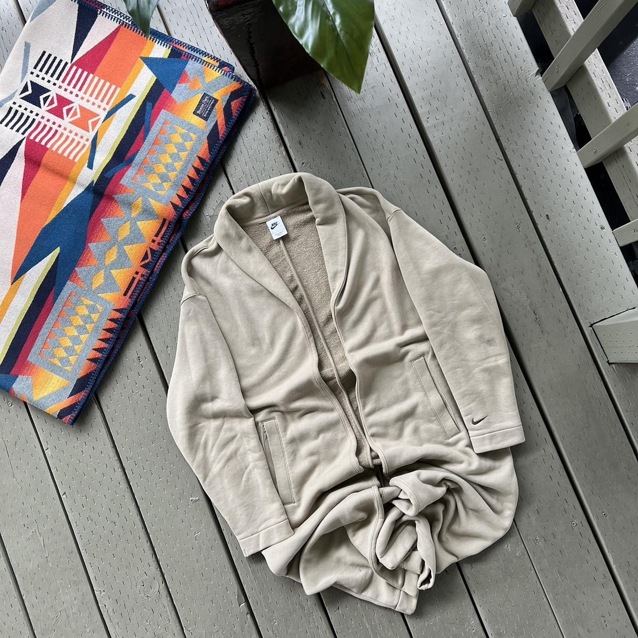 Nike Nike Duster Coat Modern Fleece French Terry Women's L Size L / US 10 / IT 46 - 2 Thumbnail