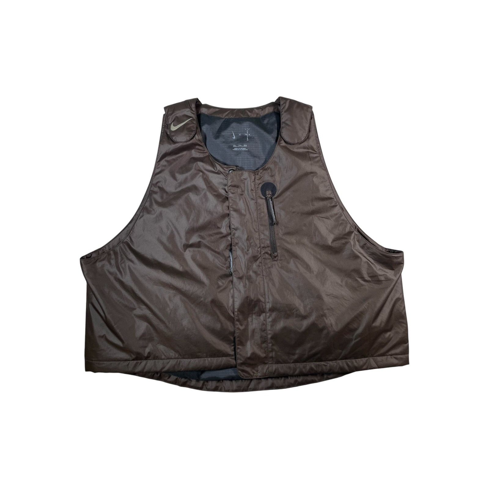 Other Cactus Jack x Nike Brown Tactical Vest Size US XXL / EU 58 / 5 - 1 Thumbnail