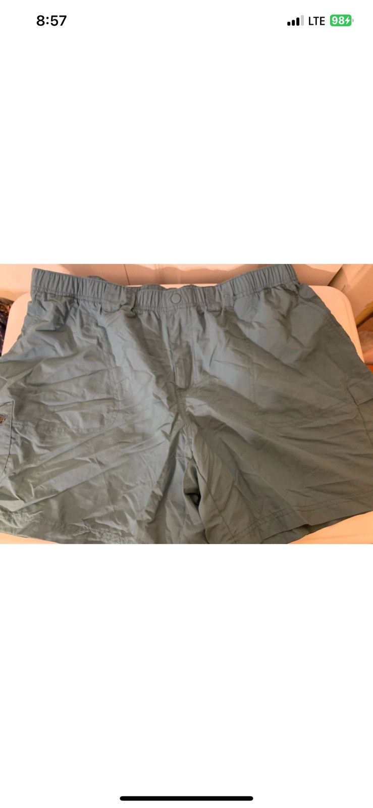 Columbia Vtg 90s Mens Sz XL Columbia Lightweight Nylon Hiking Shorts Size US 36 / EU 52 - 1 Thumbnail