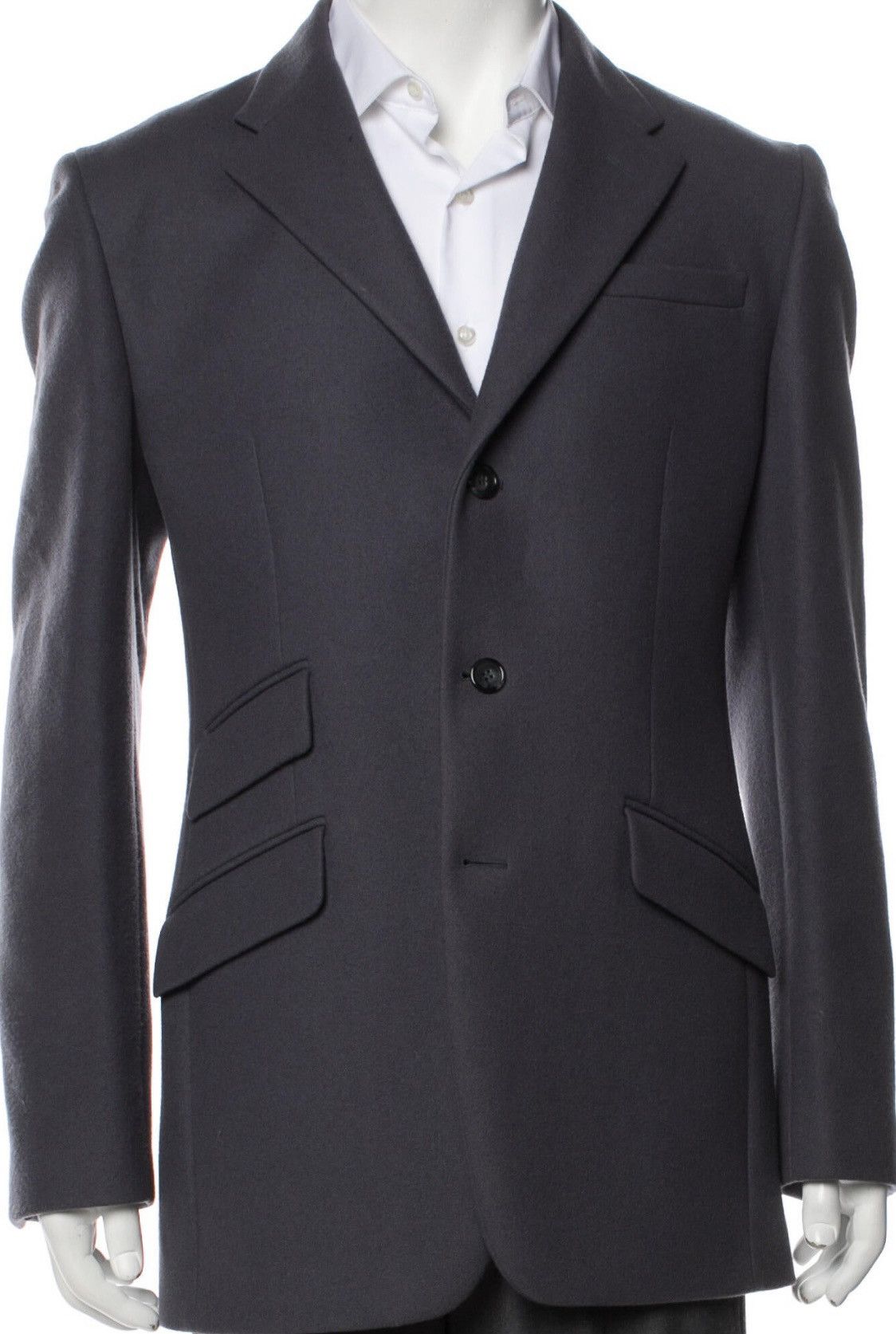 Raf Simons Raf Simons Gray Wool/Cashmere Blazer Size 40L - 7 Thumbnail