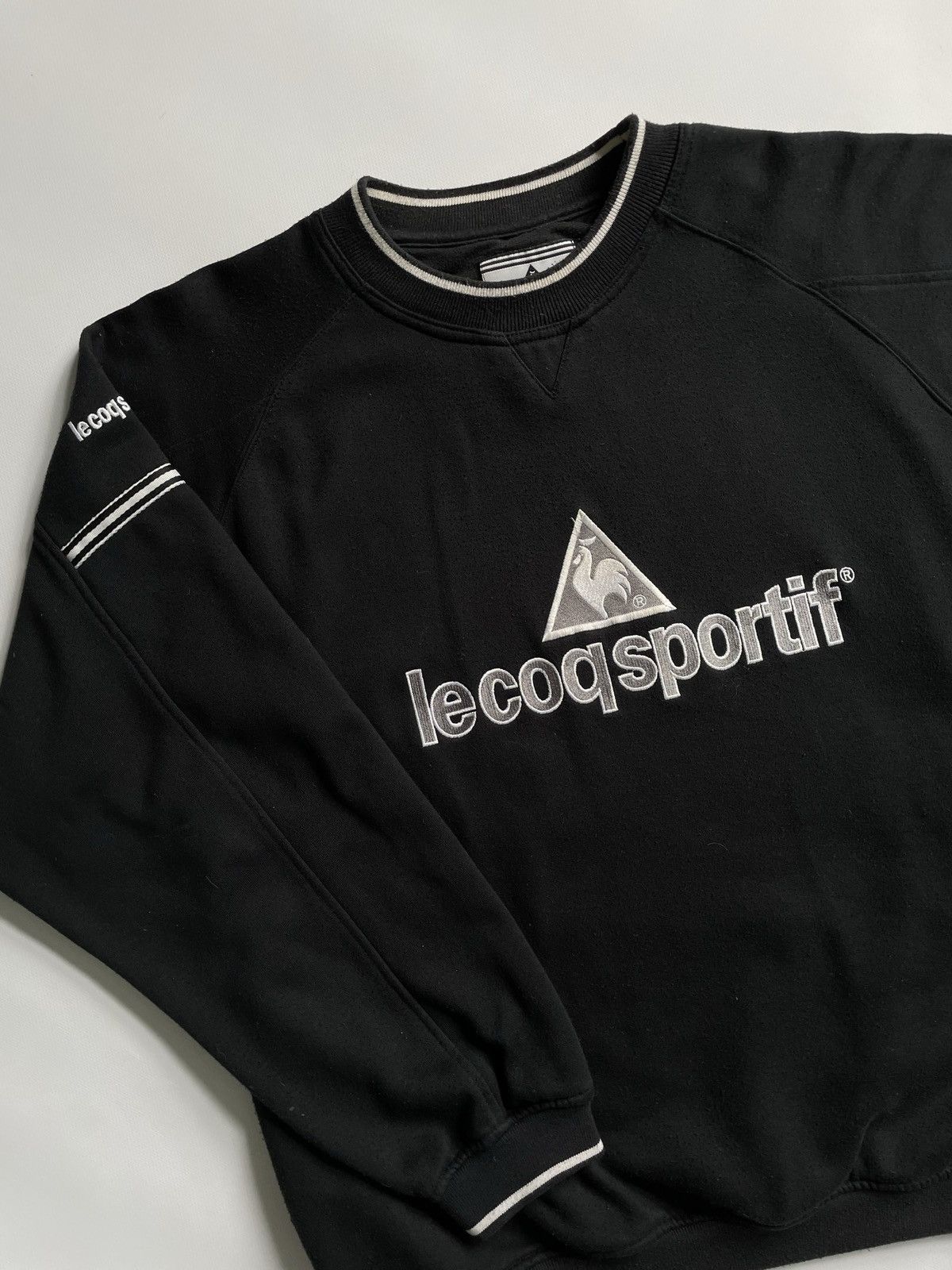 Le Coq Sportif × Vintage Lecoqsportif big logo vintage casual sweatshirt Size US L / EU 52-54 / 3 - 1 Thumbnail