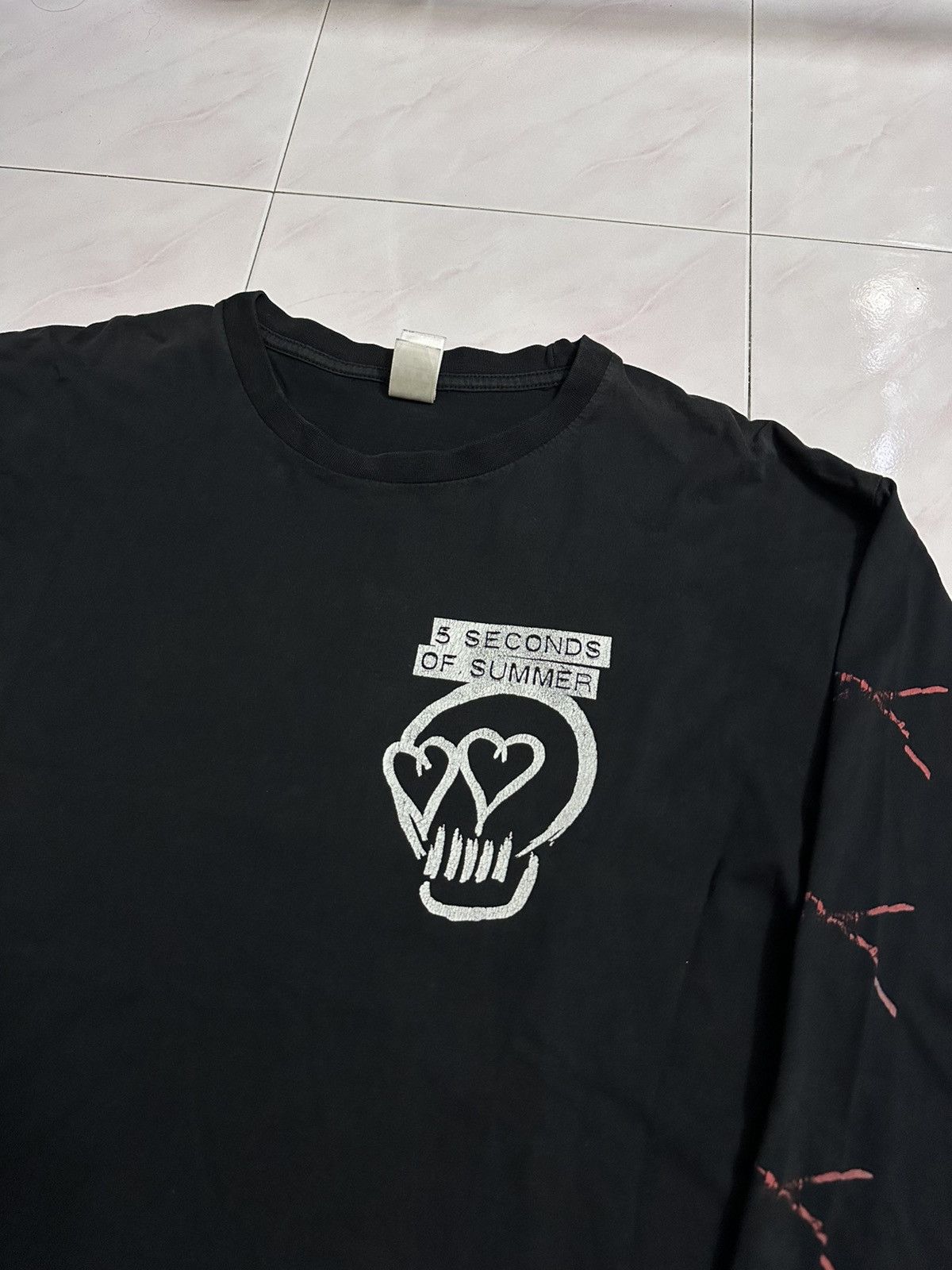 Vintage Crazy 5 Second Of Summer 5SOS Band Long Sleeve Goa Lgb Style Size US L / EU 52-54 / 3 - 3 Thumbnail