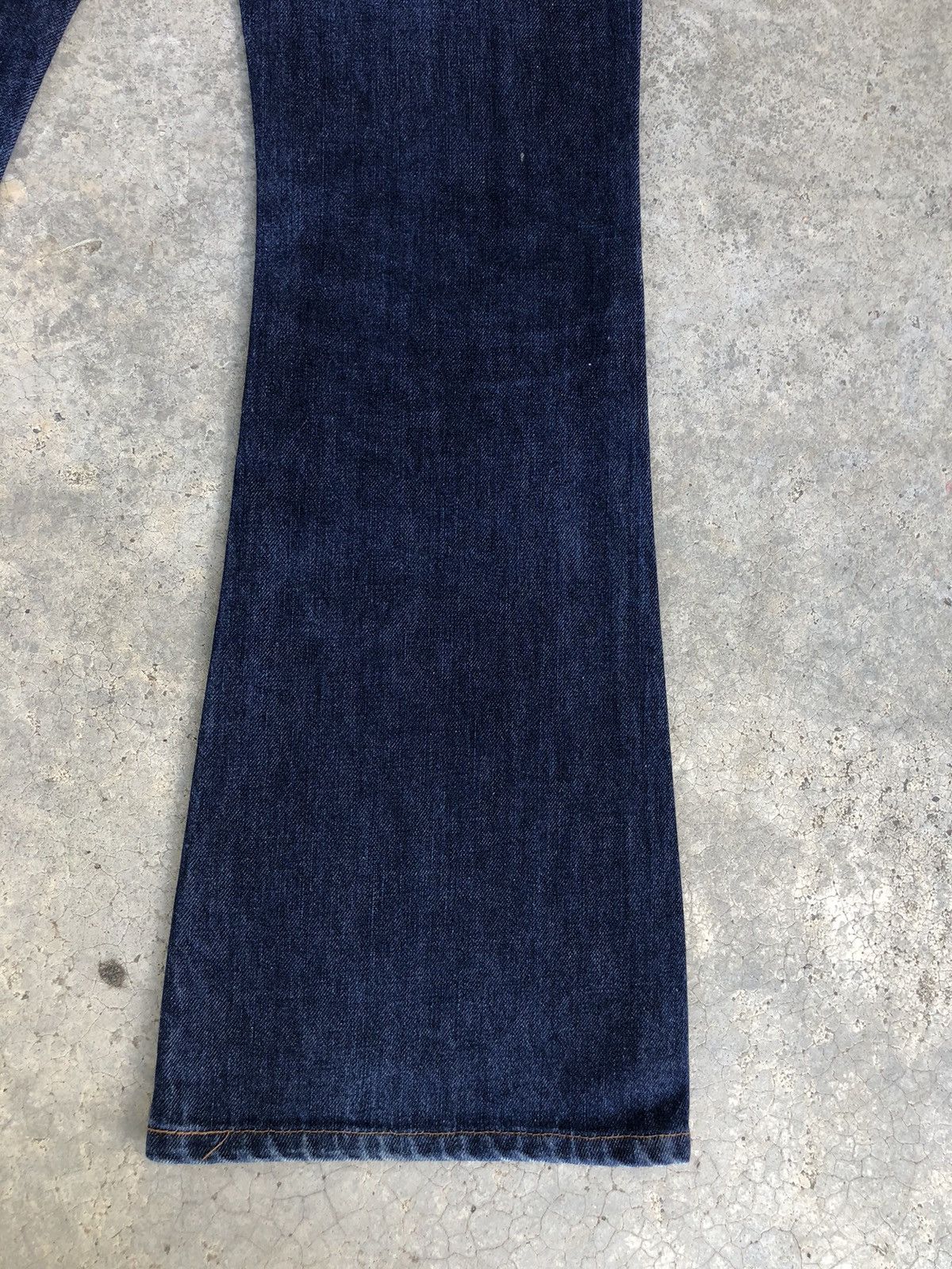 If Six Was Nine Y2k Wrangler Flared Jeans Distressed Jeans Size US 28 / EU 44 - 12 Thumbnail