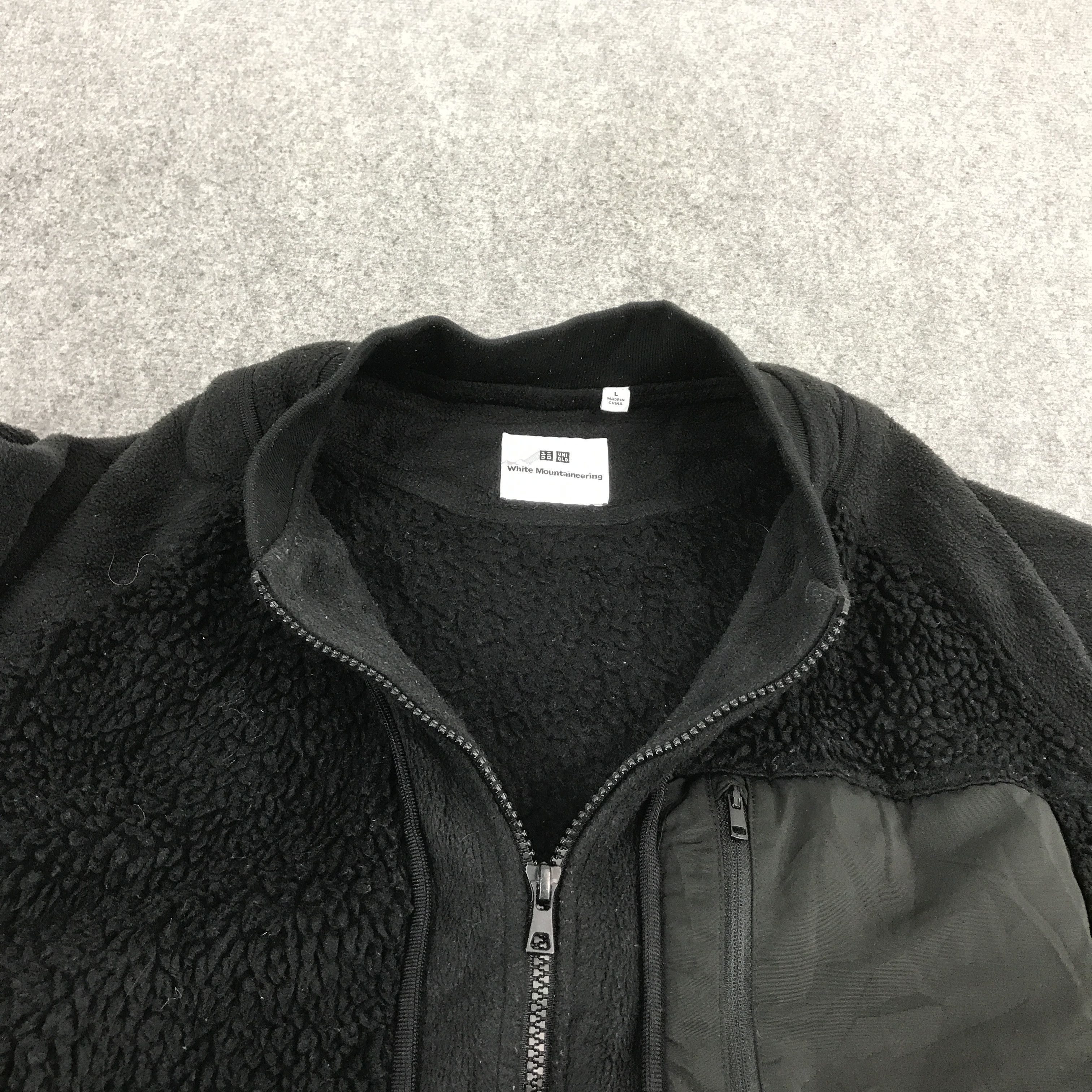 Uniqlo × White Mountaineering UNIQLO x WHITE MOUNTAINEERING FLEECE HALF BUTTON JACKET Size US L / EU 52-54 / 3 - 7 Thumbnail