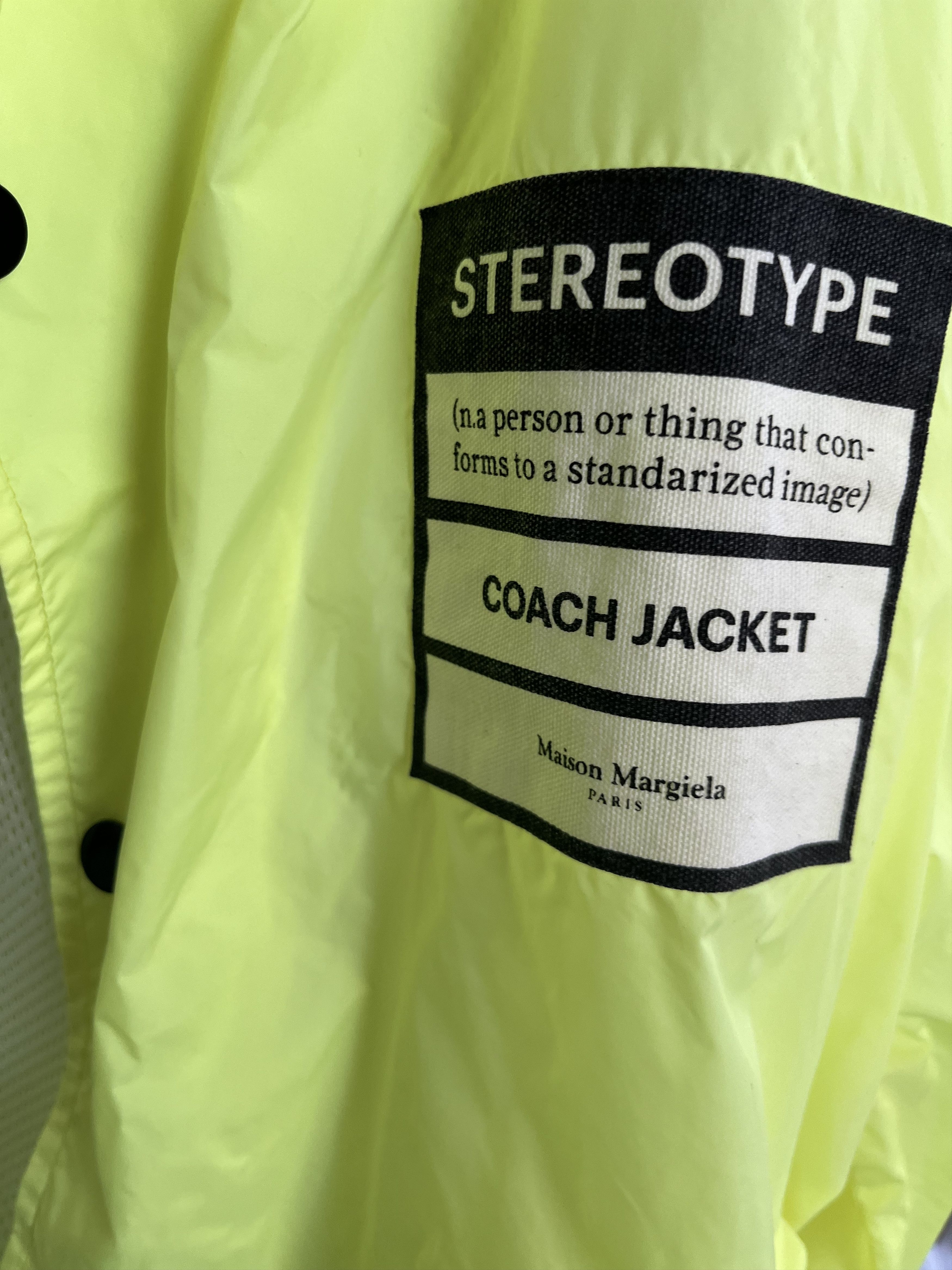 Maison Margiela Maison Margiela - Appliquéd Shell Jacket Size US XXS / EU 40 - 1 Thumbnail