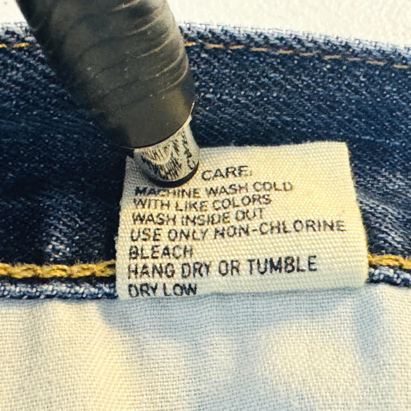 Polo Ralph Lauren VINTAGE Polo Ralph Lauren Jeans Mens 34x32 Blue Medium Wash Denim Tapered 5-Pocket Logo Zipper Patch USA Polo Jeans Co. Mens Size US S / EU 44-46 / 1 - 7 Thumbnail