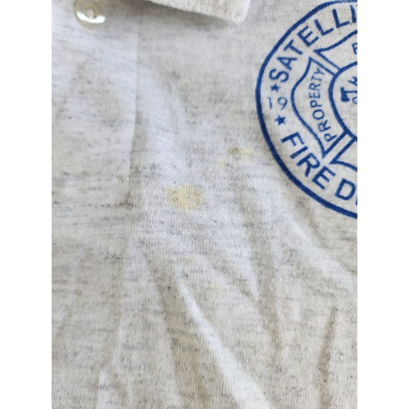 Vintage VINTAGE Stedman Polo Shirt Fire & USA Beach XL Gray Men XL Shirts Size US XL / EU 56 / 4 - 4 Thumbnail
