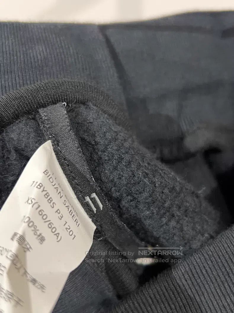 Boris Bidjan Saberi Boris Bidjan Saberi Size XS P3 cotton fleece printed jogger Size US 26 / EU 42 - 6 Thumbnail