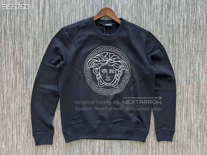 Versace Versace Black sweatshirt Size US L / EU 52-54 / 3 - 2 Thumbnail