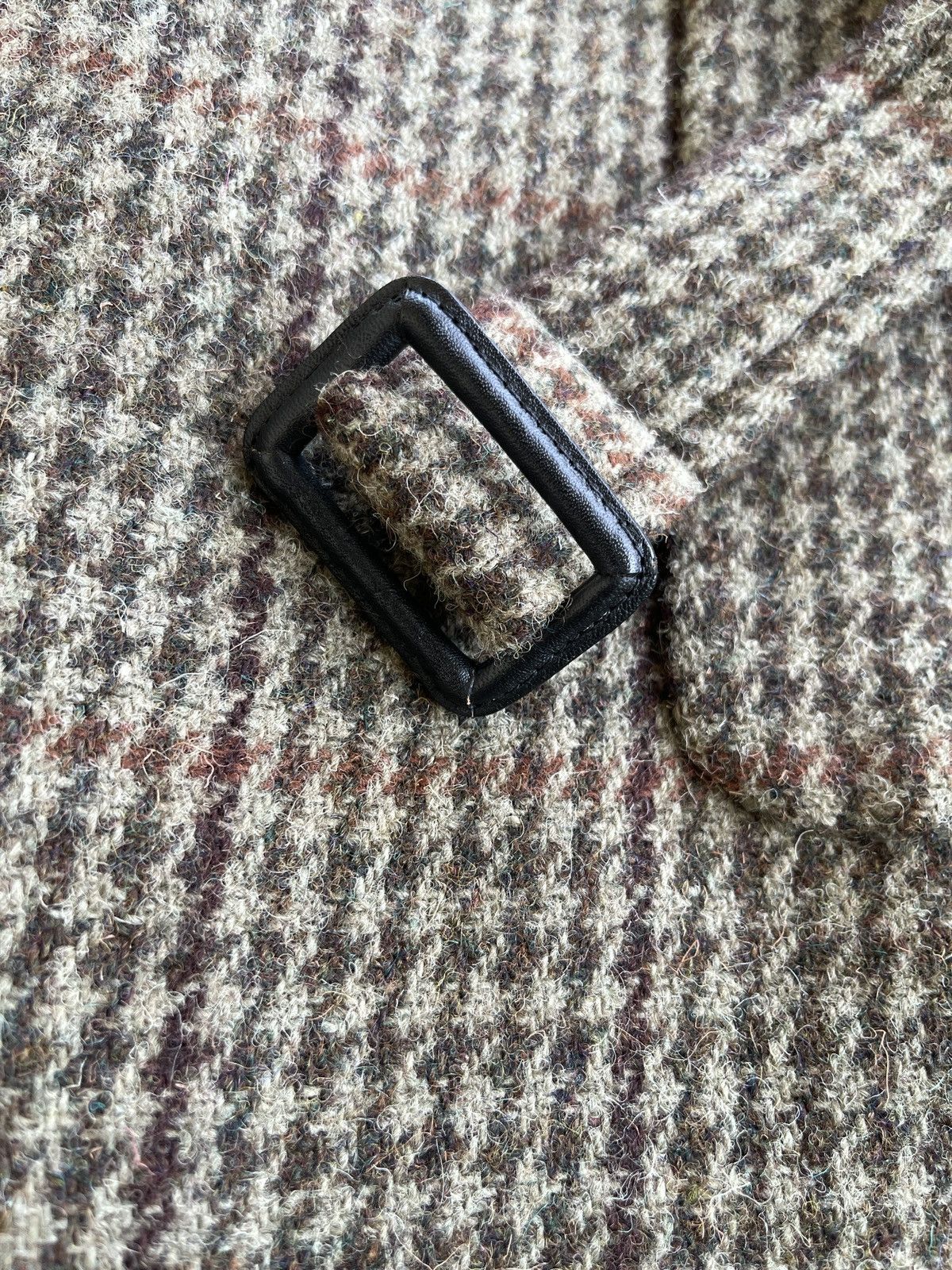 Ralph Lauren Ralph Lauren Houndstooth Checked Belted Longcoat Size M / US 6-8 / IT 42-44 - 8 Thumbnail