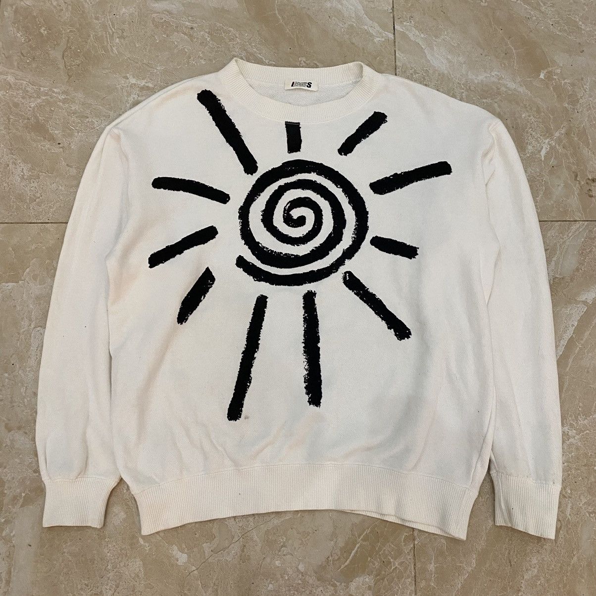 Issey Miyake Vintage Issey Miyake I.S Logo Circle Crewneck Size US L / EU 52-54 / 3 - 2 Thumbnail