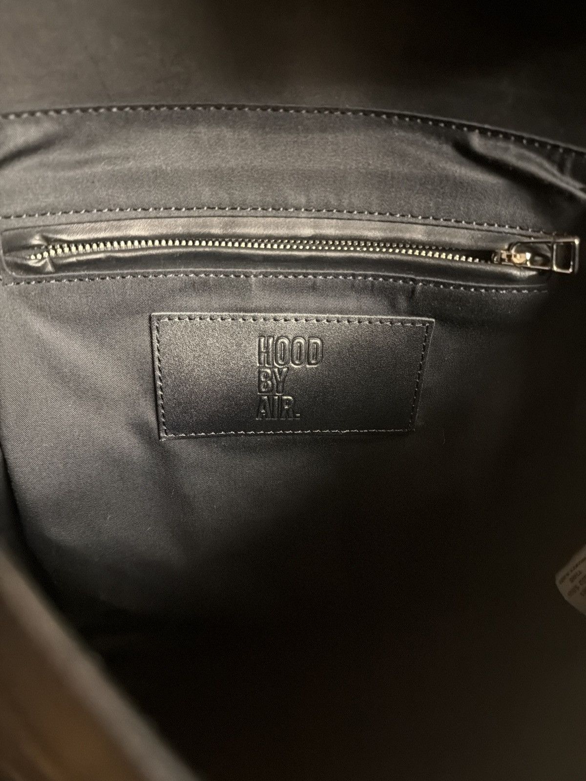 Hood By Air Hood By Air Black Leather Backpack – OS Size ONE SIZE - 9 Thumbnail
