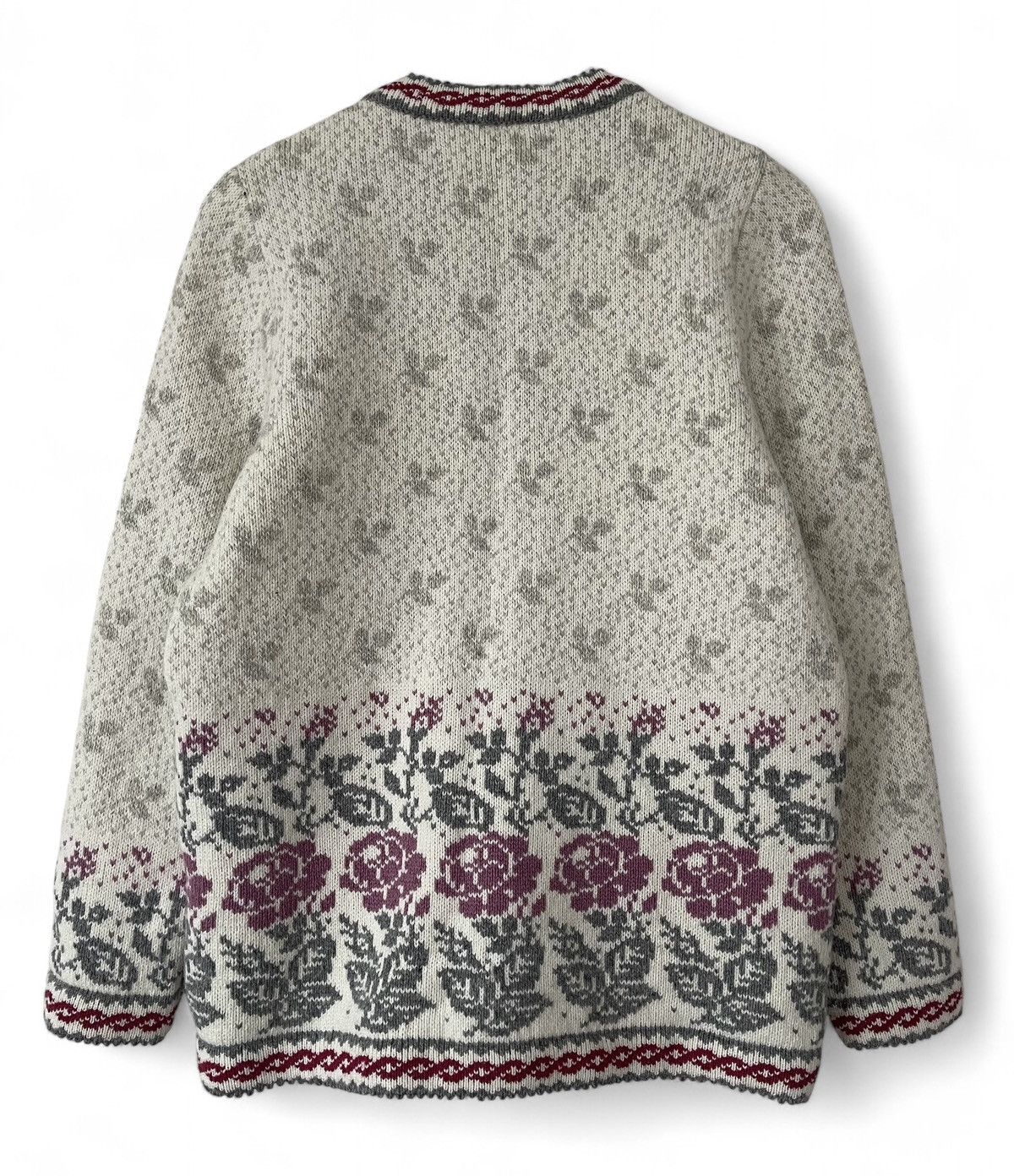 Vintage Longa Liisa Estonia Wool Cardigan Sweater Women's Size S Size S / US 4 / IT 40 - 2 Thumbnail