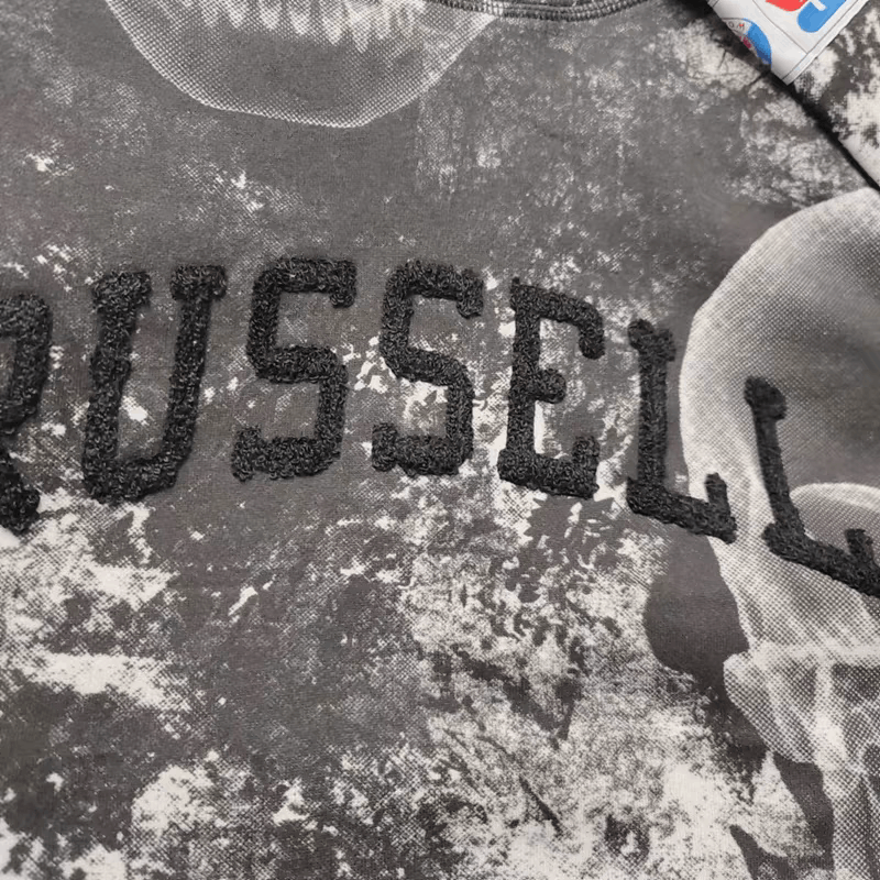 Russell Athletic Russell x a$ap rocky skull hoodie Size US L / EU 52-54 / 3 - 4 Thumbnail