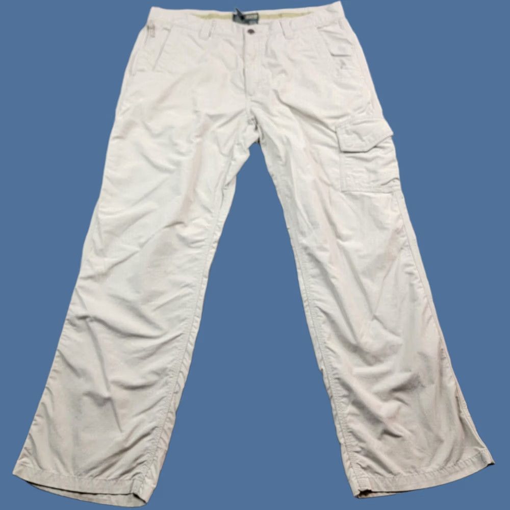 Mountain Khakis Mountain Khakis Snake River Pant Mens 36x29 Tan Beige Nylon Cargo Pockets Regular Straight Front Belt Loop Casual Outdoor Hiking Camping Pants Size US 36 / EU 52 - 1 Thumbnail