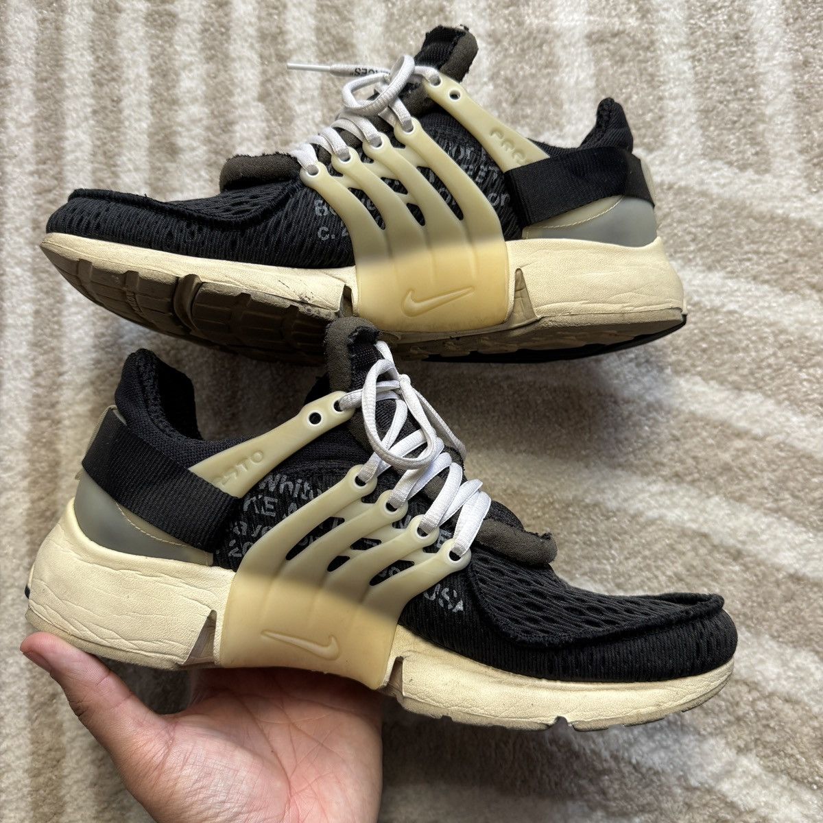 Nike × Off-White × Virgil Abloh Nike x Off White Presto “The Ten” - Size 9 Size US 9 / EU 42 - 6 Thumbnail