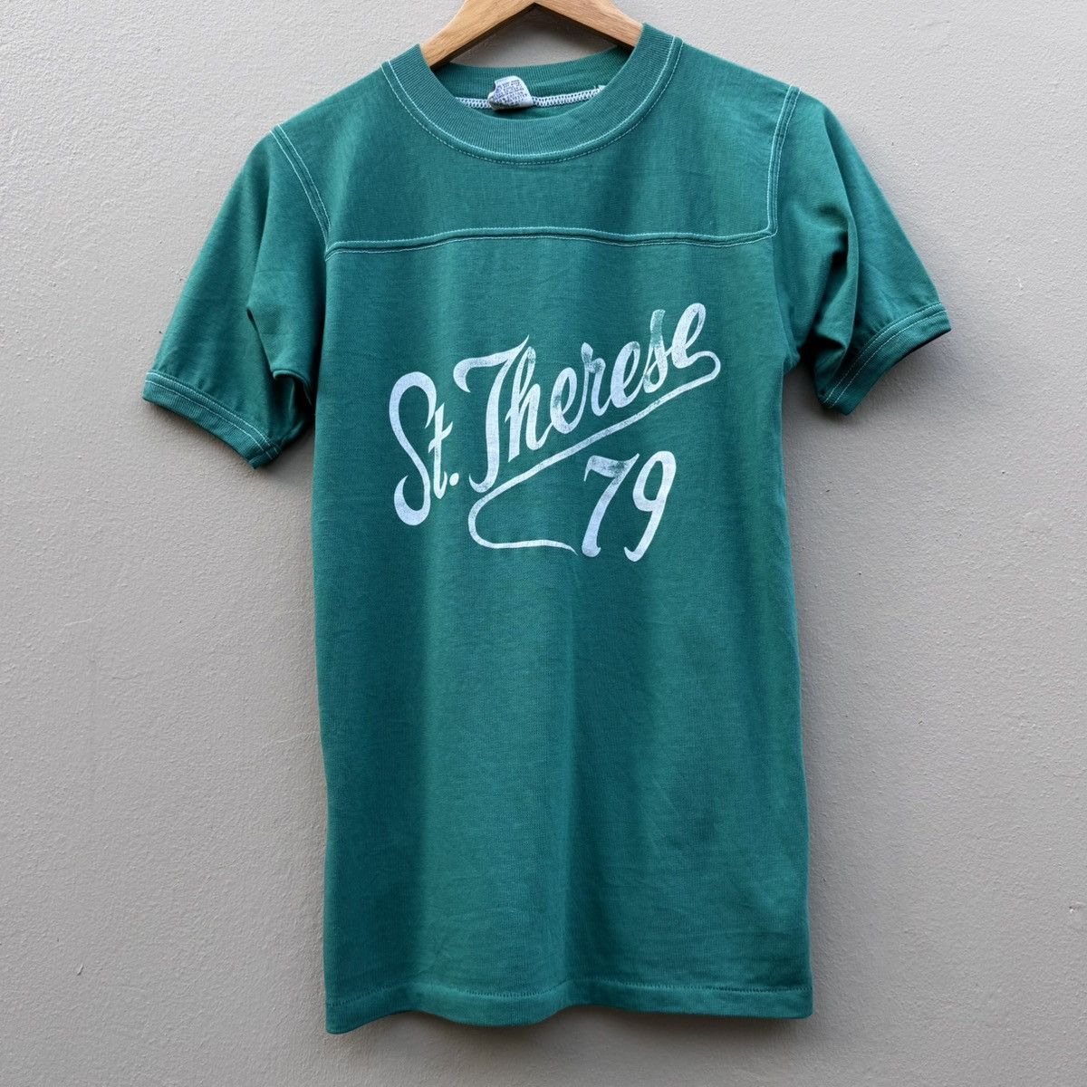 Vintage Vintage st. therese 70s tee Size US M / EU 48-50 / 2 - 1 Thumbnail
