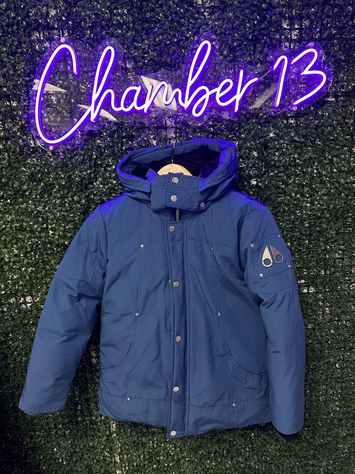image of Moose Knuckles Coat Blue Kids (Size 2XS)