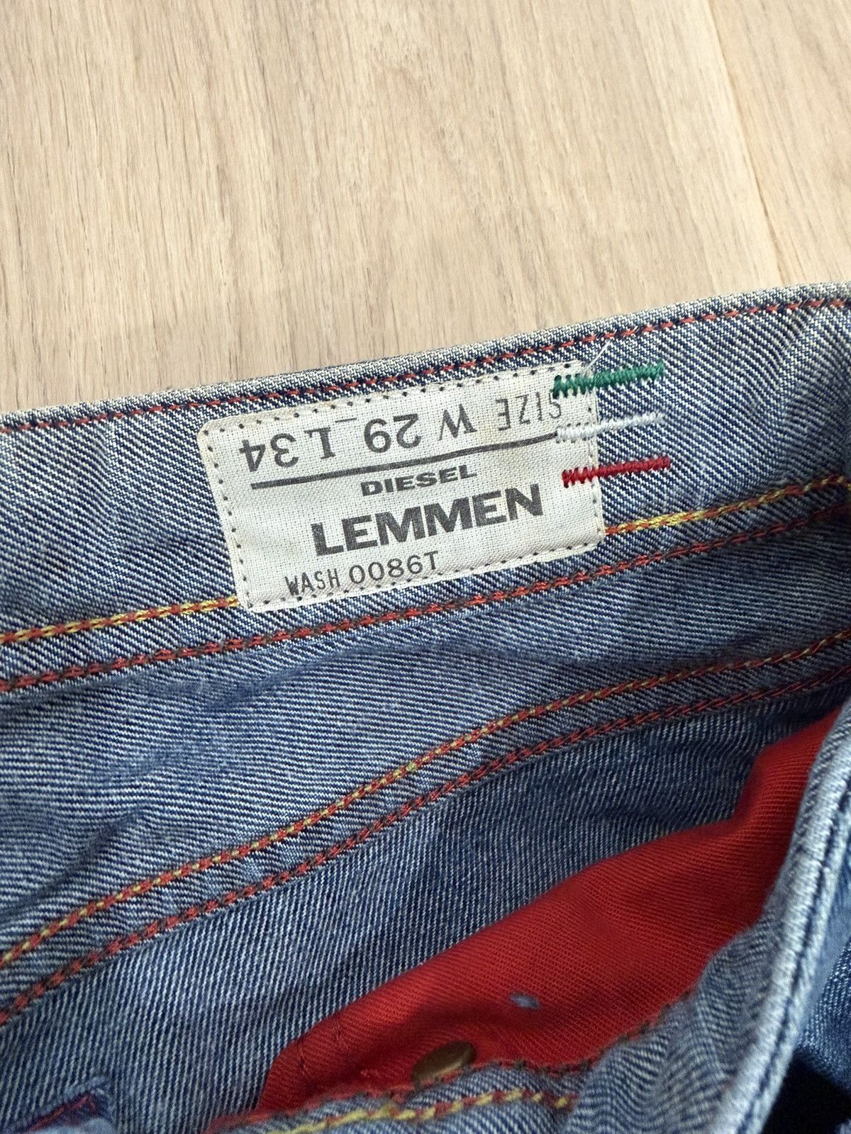Diesel Vintage Diesel Lemmen Jeans Size US 29 - 4 Thumbnail